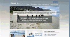 Desktop Screenshot of ilmasto.org